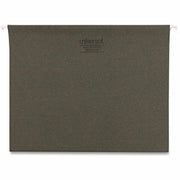 Universal Hanging File Folder - Letter - 8.5" x 11" - 1/5 Tab Cut - 25 / Box - 11pt. - Green
