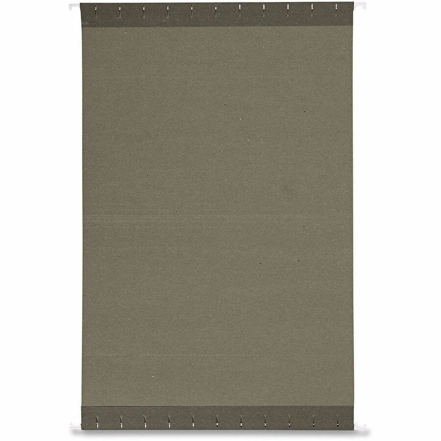 Universal Hanging File Folder - Letter - 8.5" x 11" - 1/5 Tab Cut - 25 / Box - 11pt. - Green