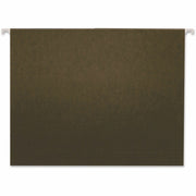 Universal Hanging File Folder - Letter - 8.5" x 11" - 1/3 Tab Cut - 25 / Box - 11pt. - Green
