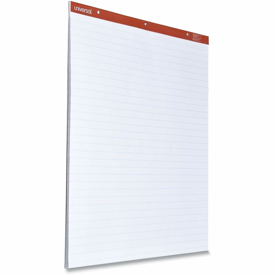 Universal Easel Pad - 1 Subject(s) - 50 Sheets - Tape Bound - 16 lb Basis Weight - 27" x 34" Sheet Size - 34" Height x 27" Width - White Paper - Chipboard Cover - 2 / Carton