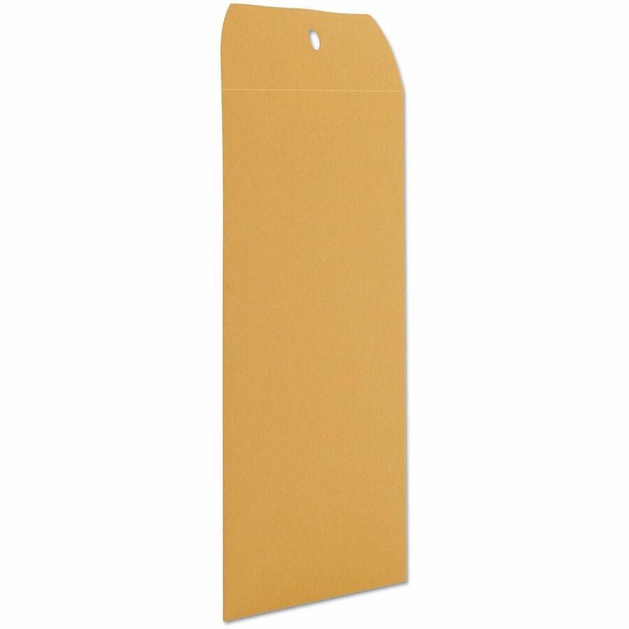Universal Envelope - Clasp - #55 - 6" Width x 9" Length - 28 lb - Clasp/Gummed Flap - Brown Kraft - Kraft Paper - 100 / Box