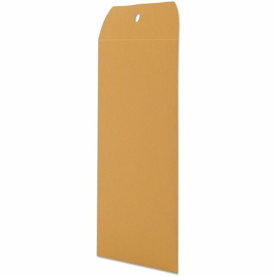 Universal Envelope - Clasp - #55 - 6" Width x 9" Length - 28 lb - Clasp/Gummed Flap - Brown Kraft - Kraft Paper - 100 / Box