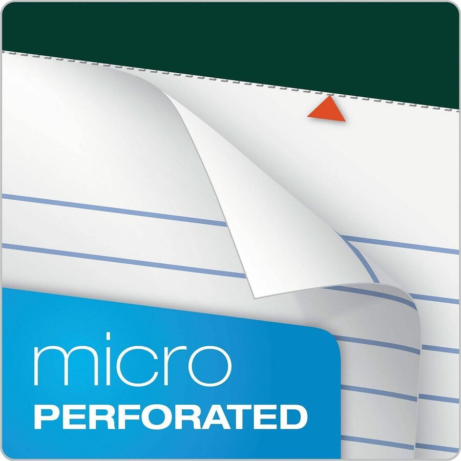 100 Sheets - Double Stitched - 16 lb Basis Weight - 8 1/2" x 11 3/4" Sheet Size - 1.76" Height x 11.8" Width x 8.5" Length - White Paper - Heavyweight, Perforated, Rigid, Acid-free, Tear Resistant, Unpunched - 4 / Pack