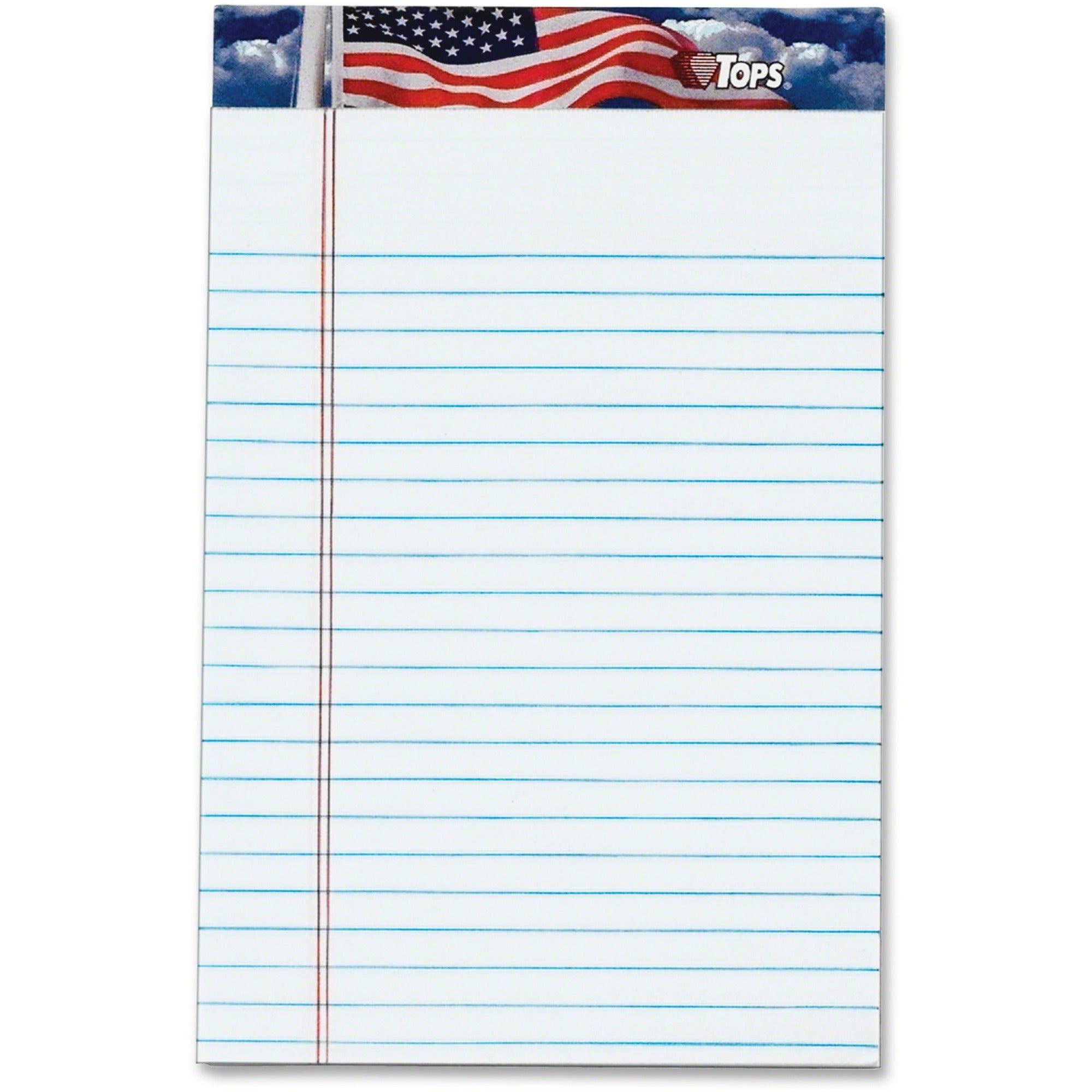 50 Sheets - Strip - 16 lb Basis Weight - Jr.Legal - 5" x 8" Sheet Size - 8" Height x 5" Width - White Paper - Perforated, Heavyweight, Bleed Resistant, Acid-free - 1 Dozen