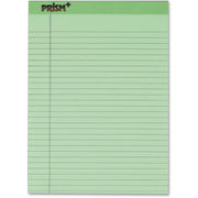 50 Sheets - Strip - 16 lb Basis Weight - 8 1/2" x 11 3/4" Sheet Size - 11.75" Height x 8.5" Width - Green Paper - Perforated, Rigid, Heavyweight, Bleed Resistant, Acid-free, Unpunched - 1 Dozen