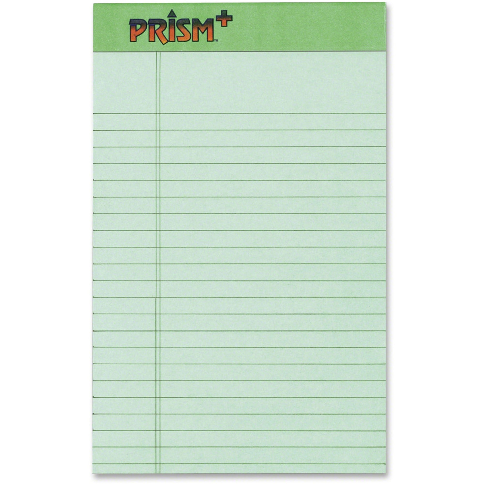 50 Sheets - Strip - 16 lb Basis Weight - 5" x 8" Sheet Size - 8" Height x 5" Width - Green Paper - Perforated, Rigid, Heavyweight, Bleed Resistant, Acid-free, Unpunched - 12 / Pack