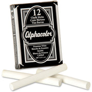 0.4" Diameter - White - Non-toxic - 12 / Box