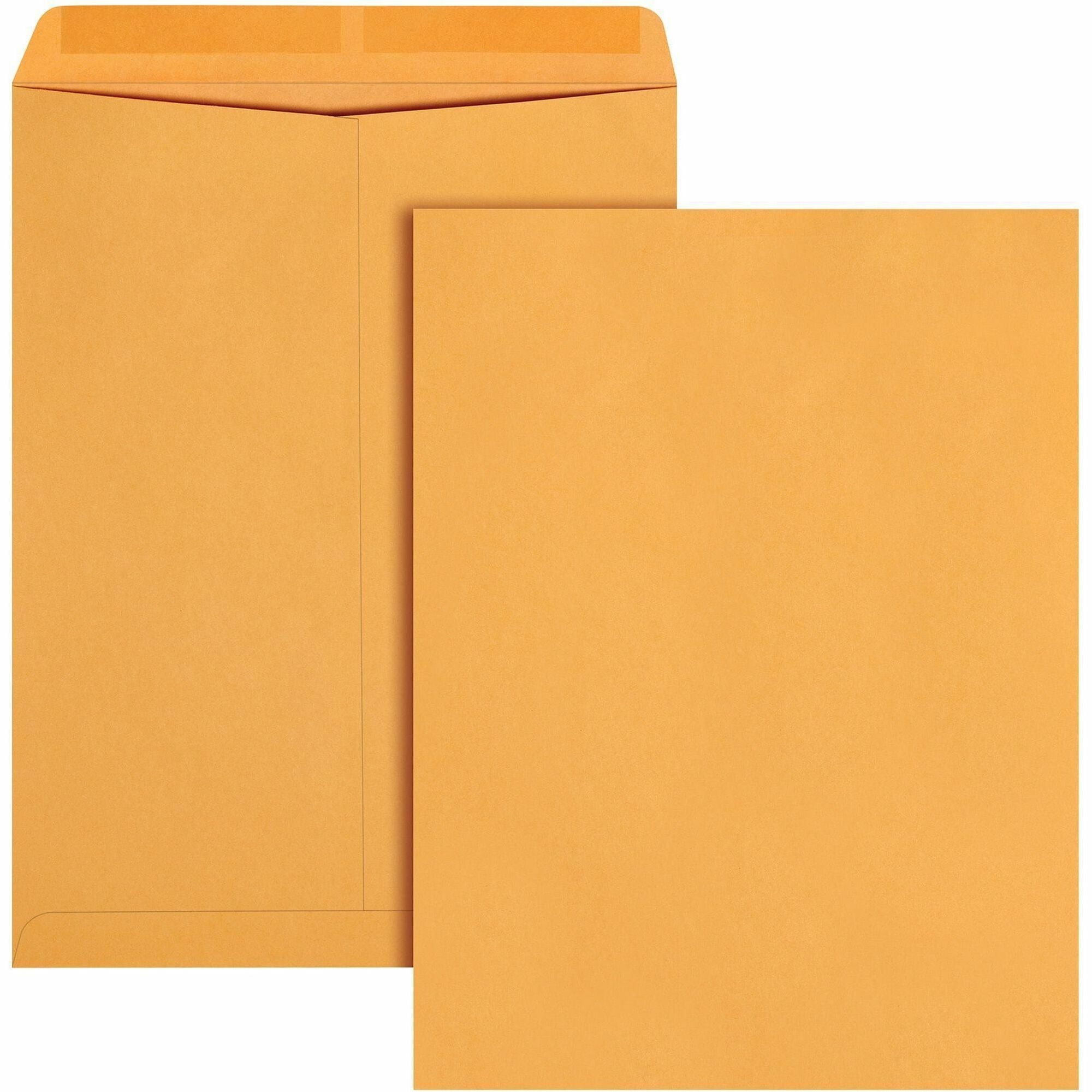 Catalog - 11 1/2" Width x 14 1/2" Length - 28 lb - Gummed - Brown Kraft - Kraft - 250 / Box