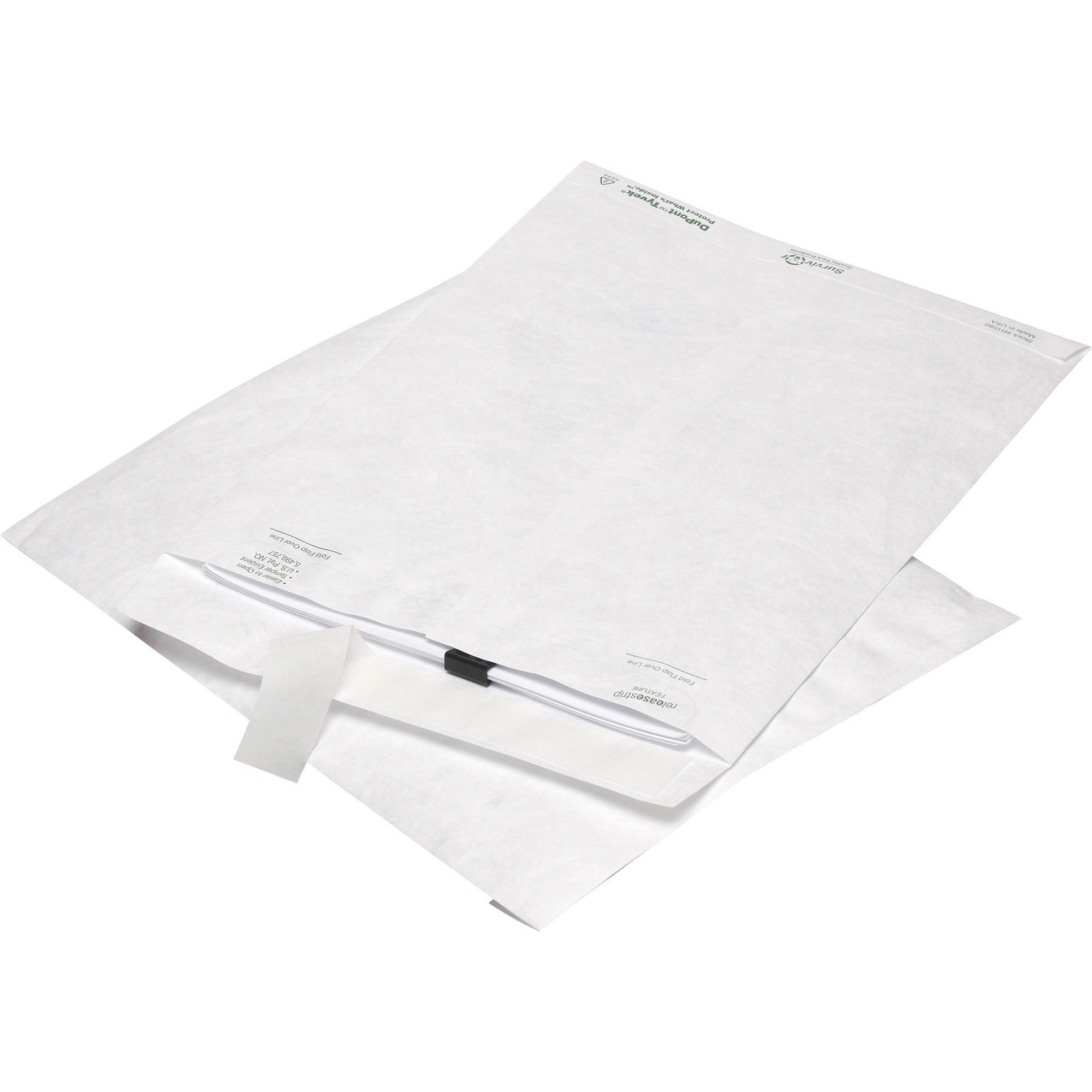 Catalog - #90 - 9" Width x 12" Length - 14 lb - Peel & Seal - White - Tyvek - 50 / Box