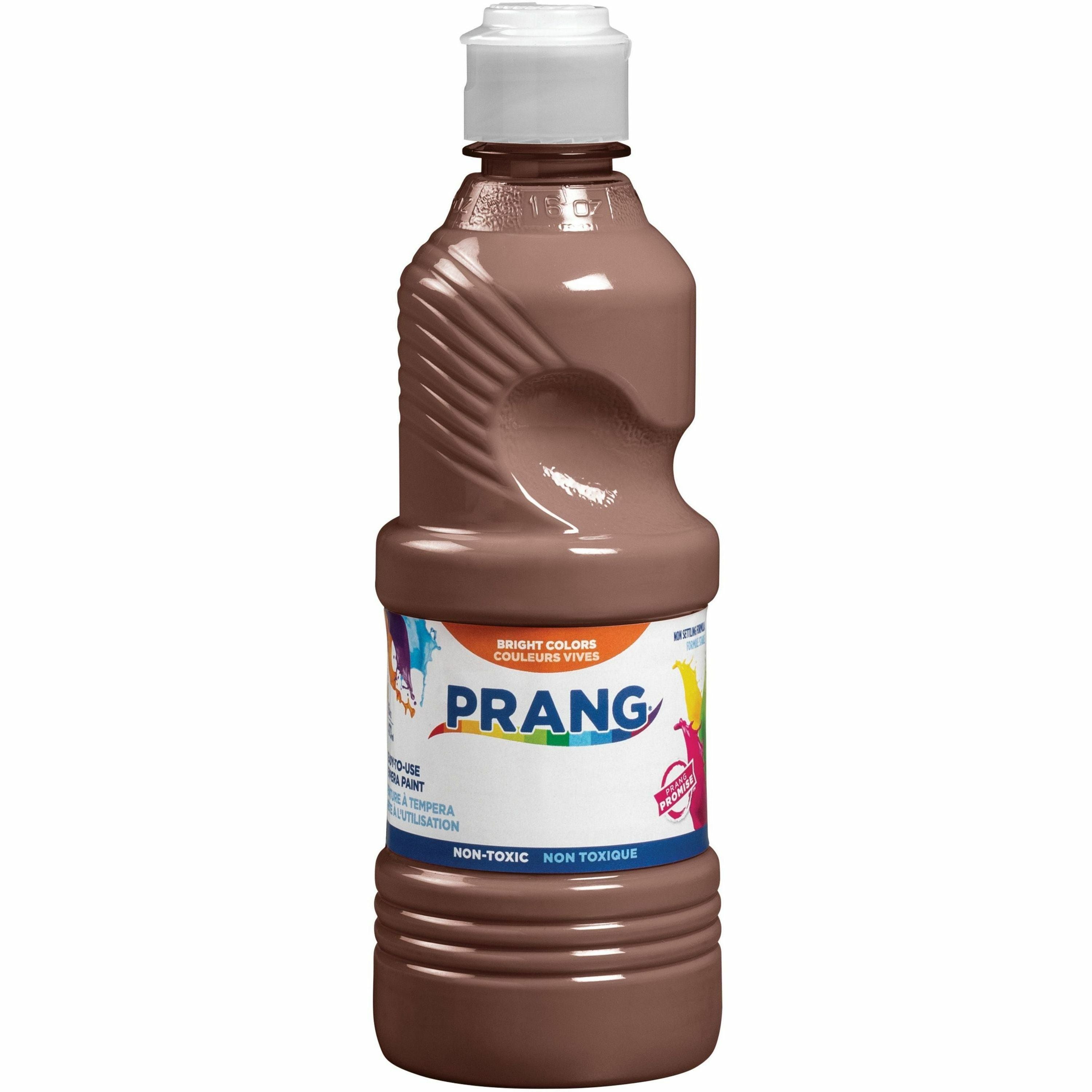 Ready-to-Use Tempera Paint, Brown, 16 oz