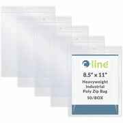 11" Length x 8.50" Width - Poly - Storage - 1 Box