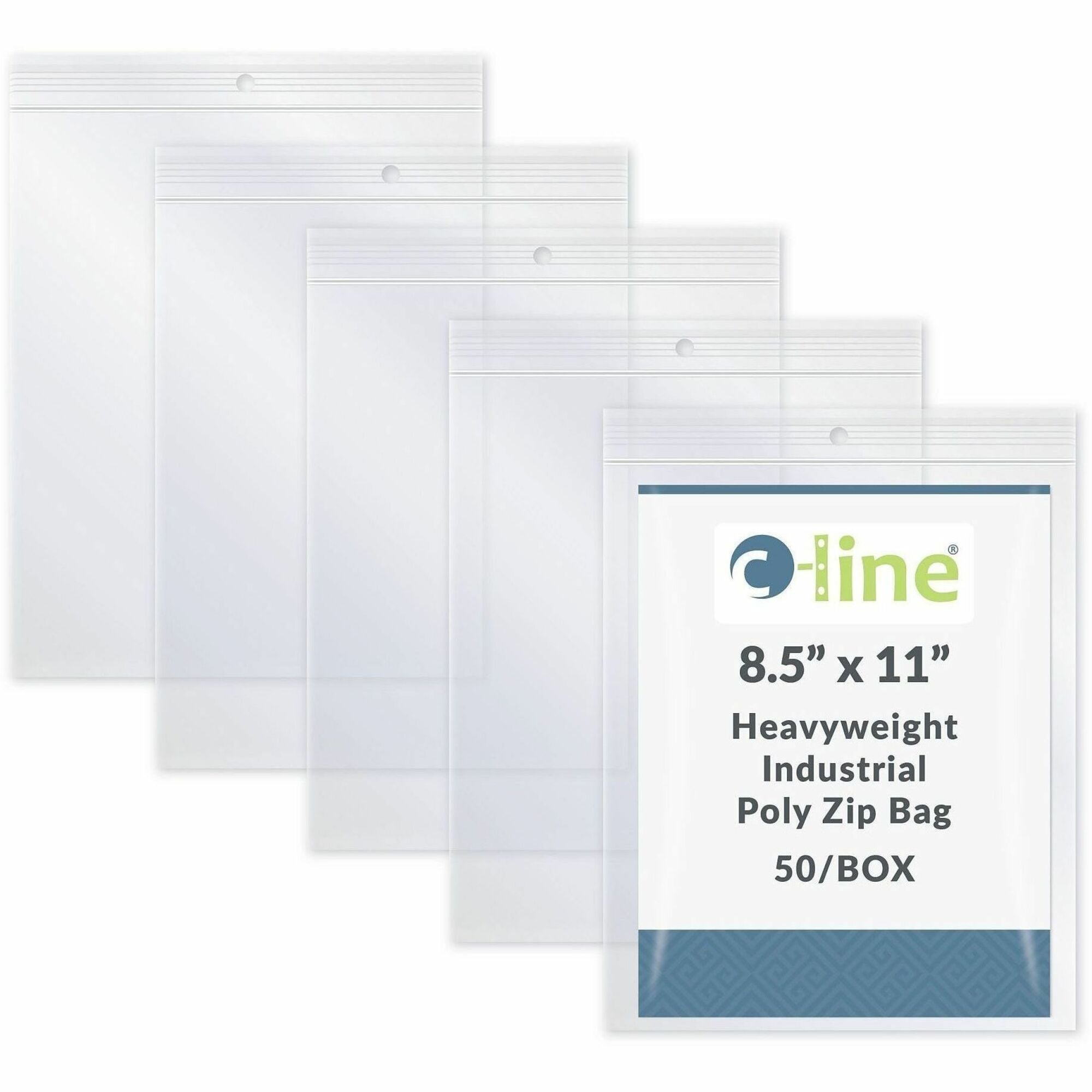 11" Length x 8.50" Width - Poly - Storage - 1 Box