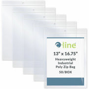 C-Line Oversized Heavyweight Poly Zip Bags