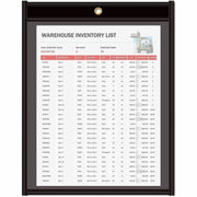 Support 11" x 14" Media - Vinyl - Clear, Black - 1 Box