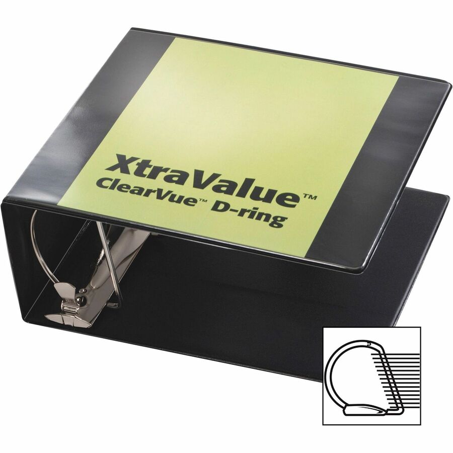 Cardinal&reg; Performer ClearVue 5" Slant-D Binder