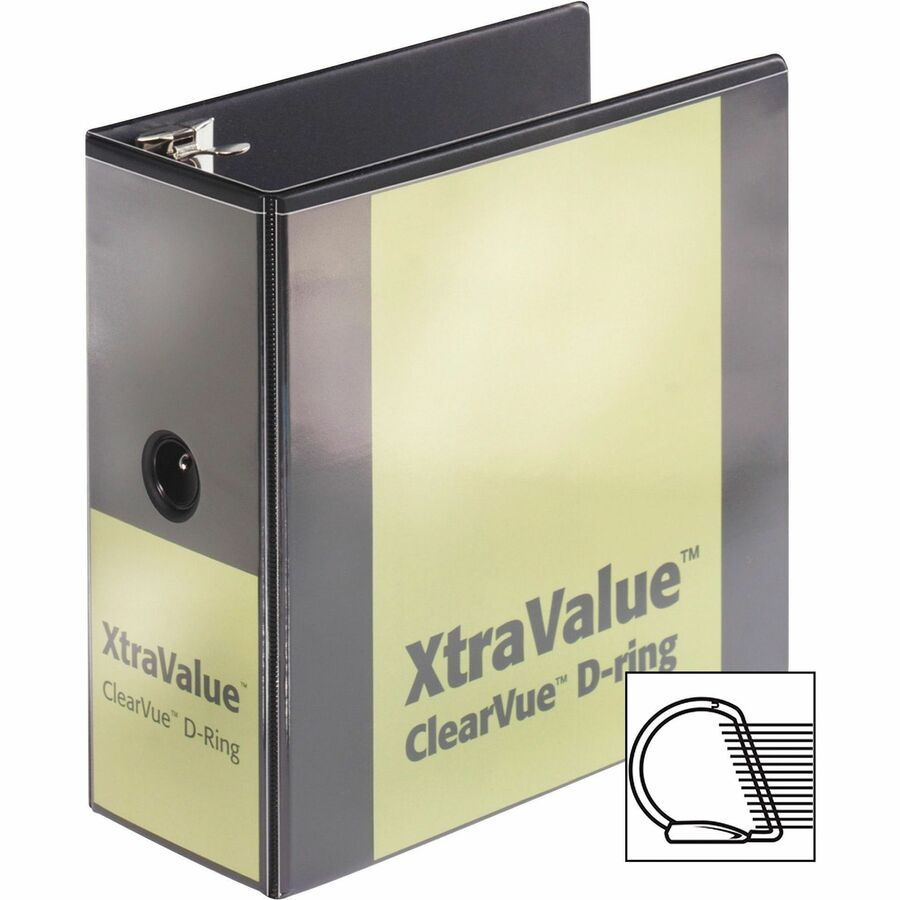 Cardinal&reg; Performer ClearVue 5" Slant-D Binder