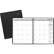 At-A-Glance Planner - Monthly - 1 Year - January 2026 to December 2026 - 1 Month Single Page Layout - 6 7/8" x 8 3/4" Sheet Size - Black Cover - Phone Directory, Perforated - 1 Each