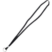 Ring Attachment - 36" Length - Black - Nylon, Cotton - 24 / Box