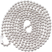 36" - 100 / Box - Nickel Plated - Metallic