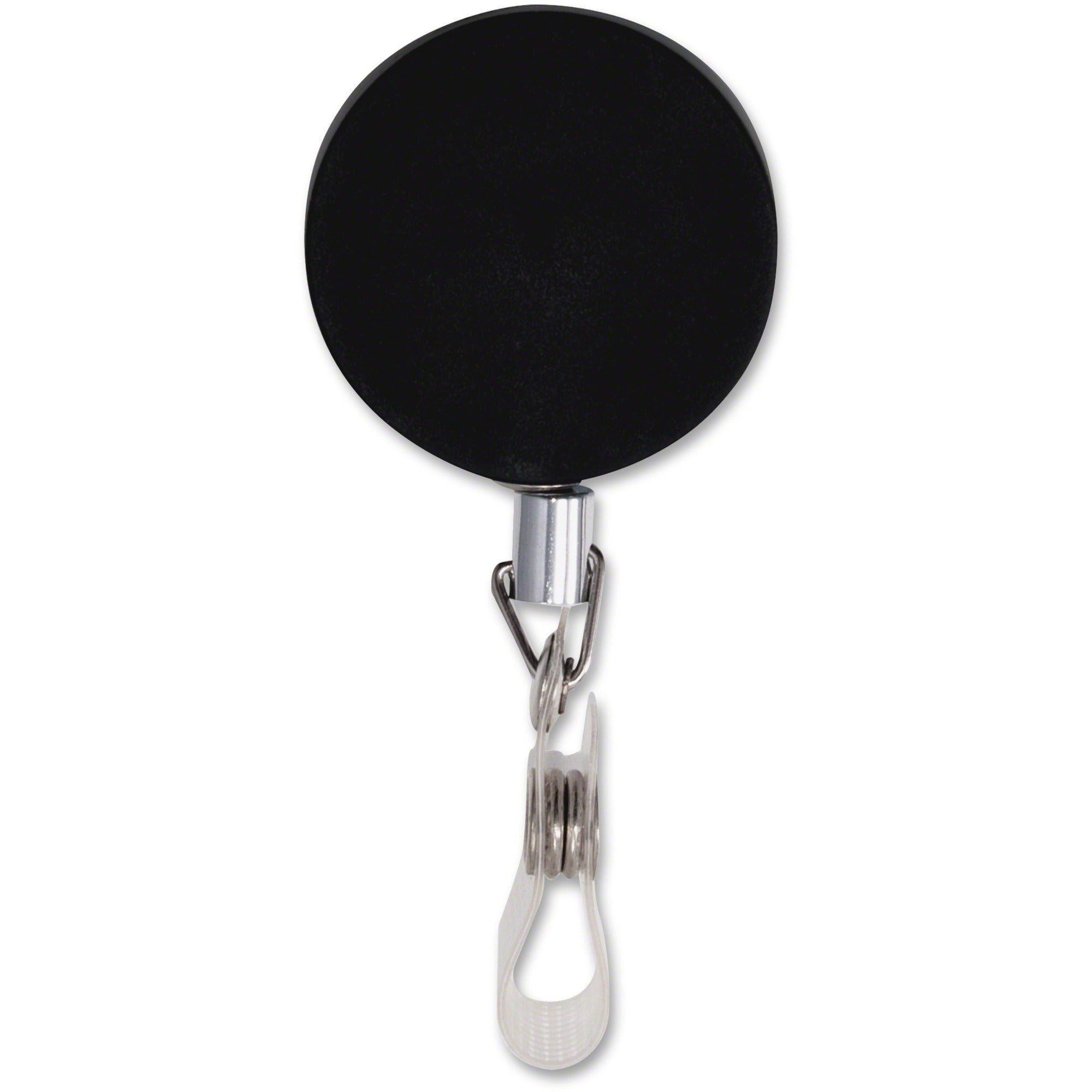 Plastic, Steel - Black, Silver - 12 / Box
