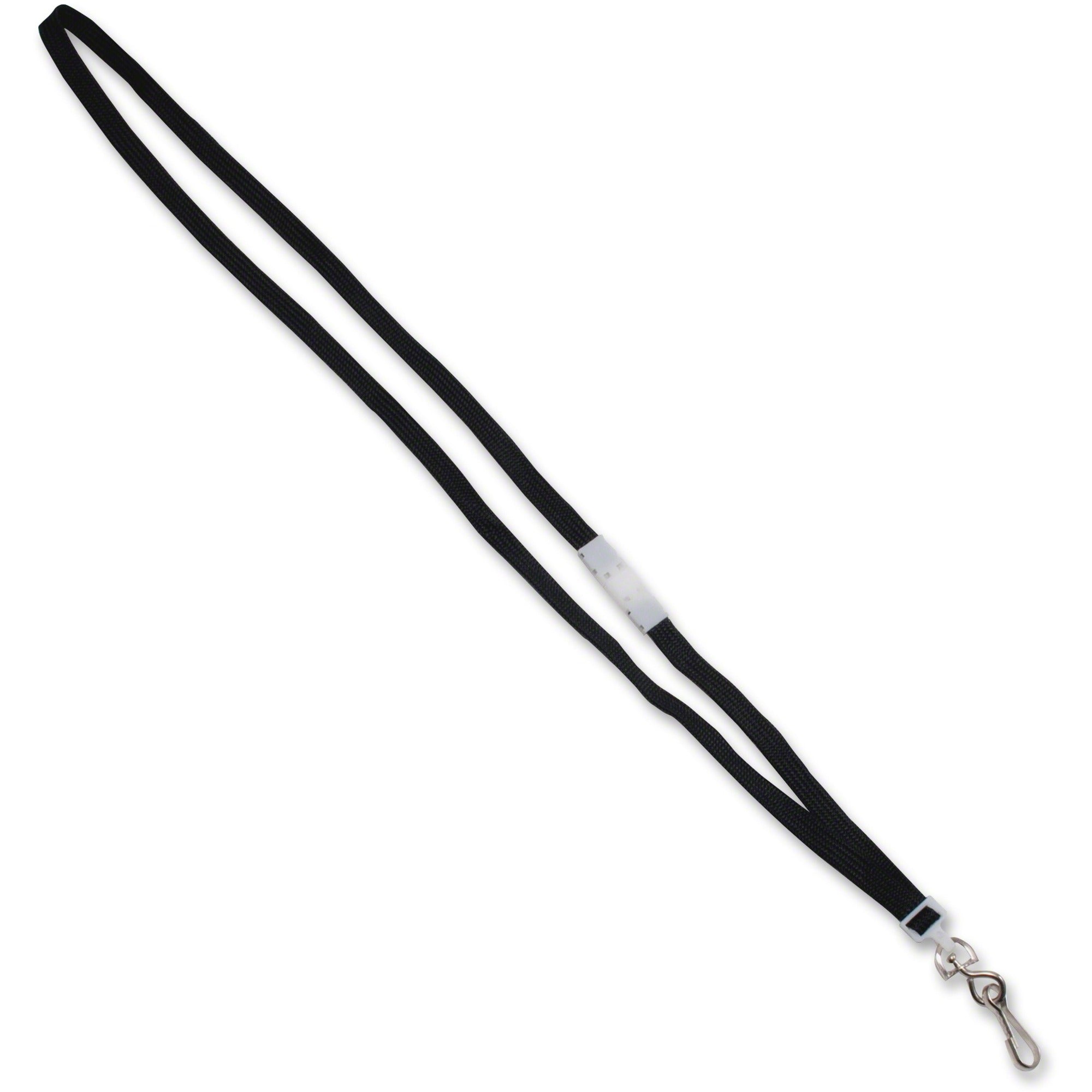 36" Length - Black - Nylon, Metal - 24 / Box