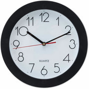 Analog - Quartz - White Main Dial - Black Case