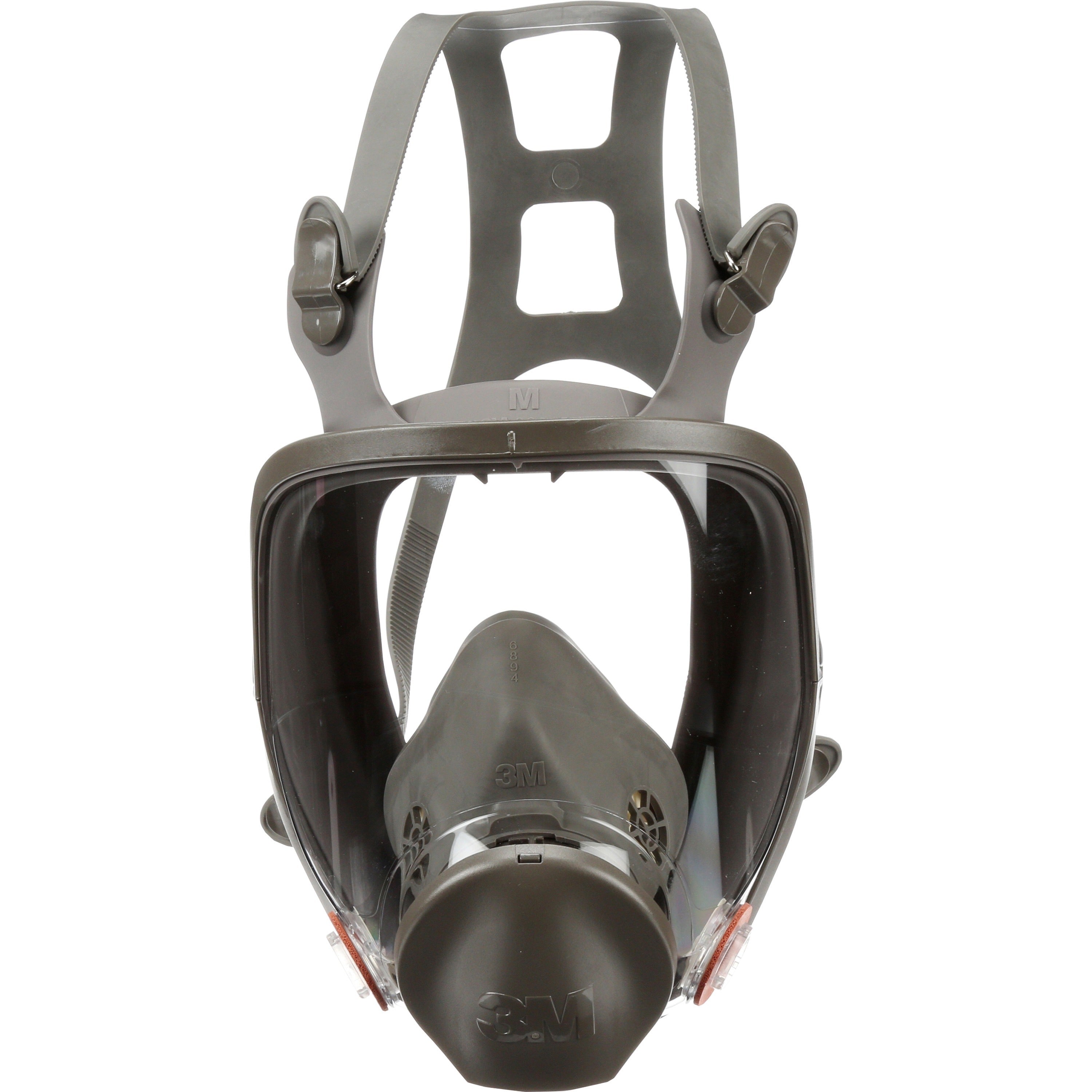 Medium - Gases, Vapor, Particulate Protection - Thermoplastic - Black, Gray - Lightweight - 1 Each