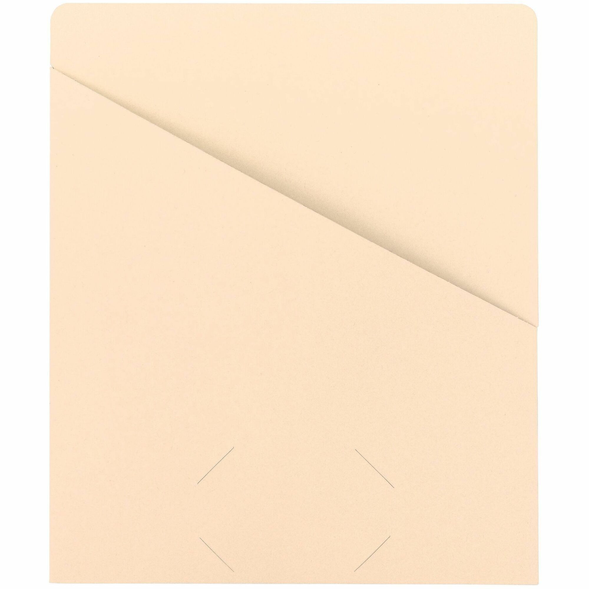Smead Letter Recycled File Jacket - 8 1/2" x 11" - 11 pt. - Manila - 10% Recycled - 25 / Pack