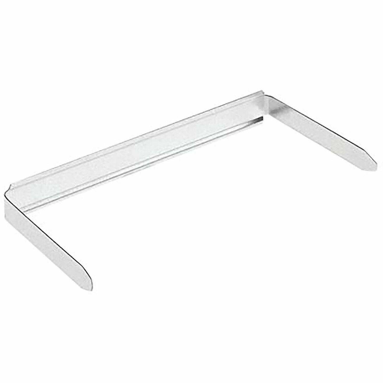2.8" Length - 2" Size Capacity - Coined Edge - Metal - 100 / Box