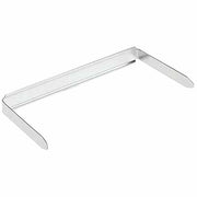 2.8" Length - 2" Size Capacity - Coined Edge - Metal - 100 / Box