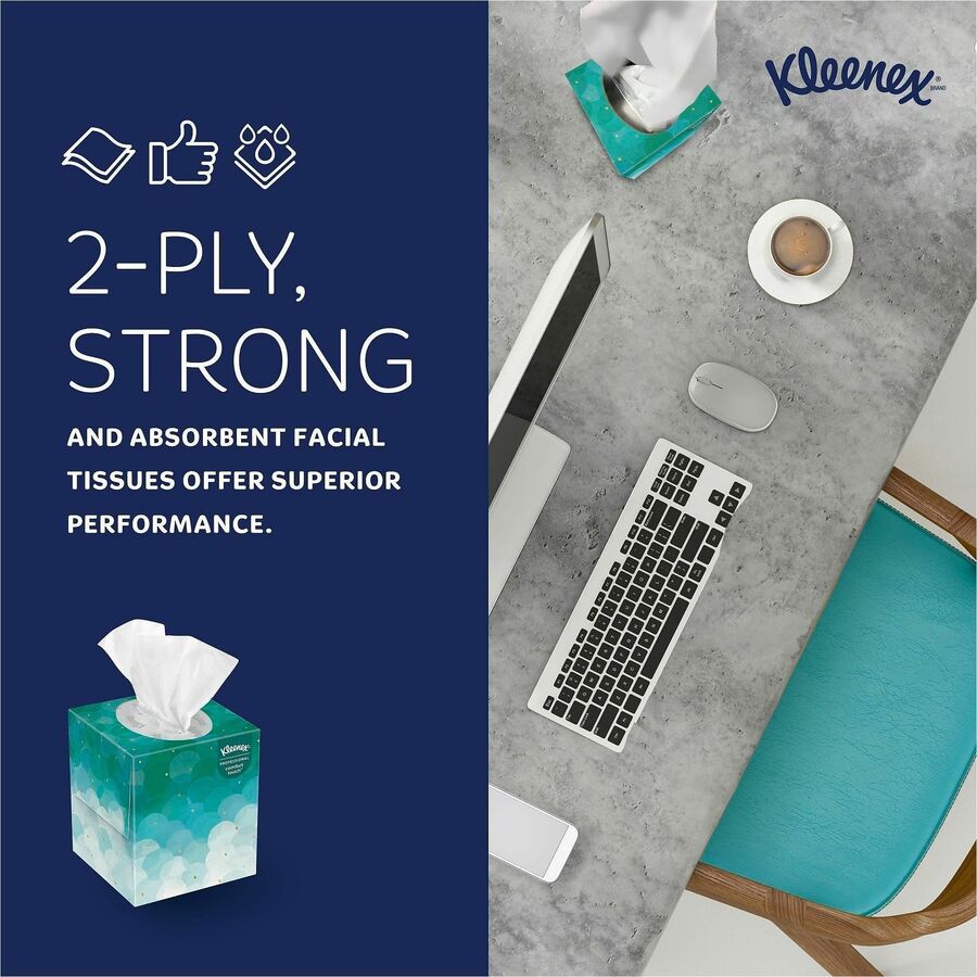 Kleenex Professional Facial Tissue 2-ply