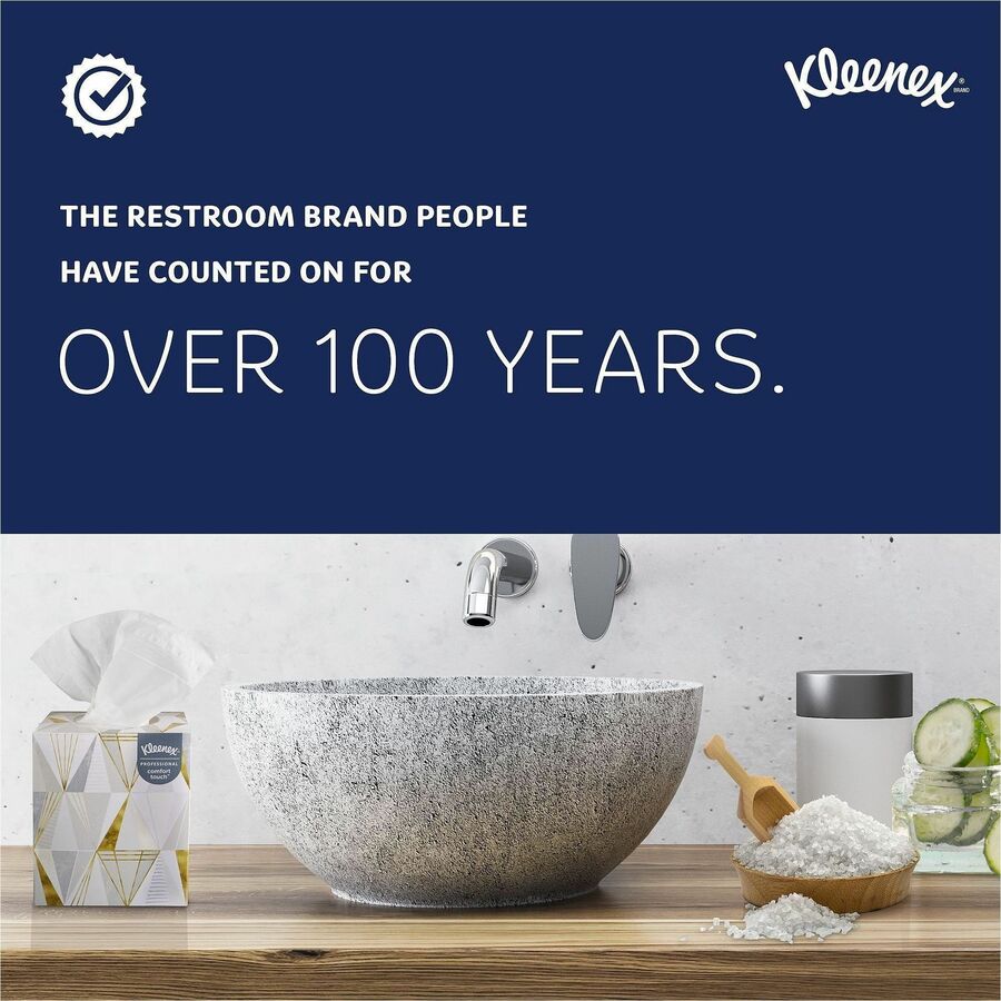 Kleenex Professional Facial Tissue 2-ply