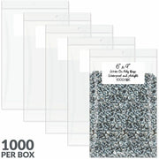 C-Line Write-On Reclosable Small Parts Bags - 9" Length x 6" Width - Clear - Poly - Multipurpose - 1000 / Carton