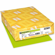 Letter - 8 1/2" x 11" - 24 lb Basis Weight - Smooth - Acid-free, Lignin-free, Chlorine-free, Heavyweight - Terra Green - 500 / Ream