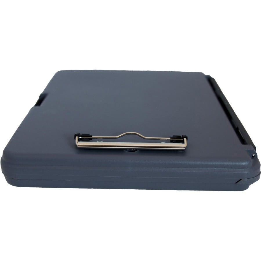 0.50" Clip Capacity - Polypropylene - Gray, Charcoal - 1 Each