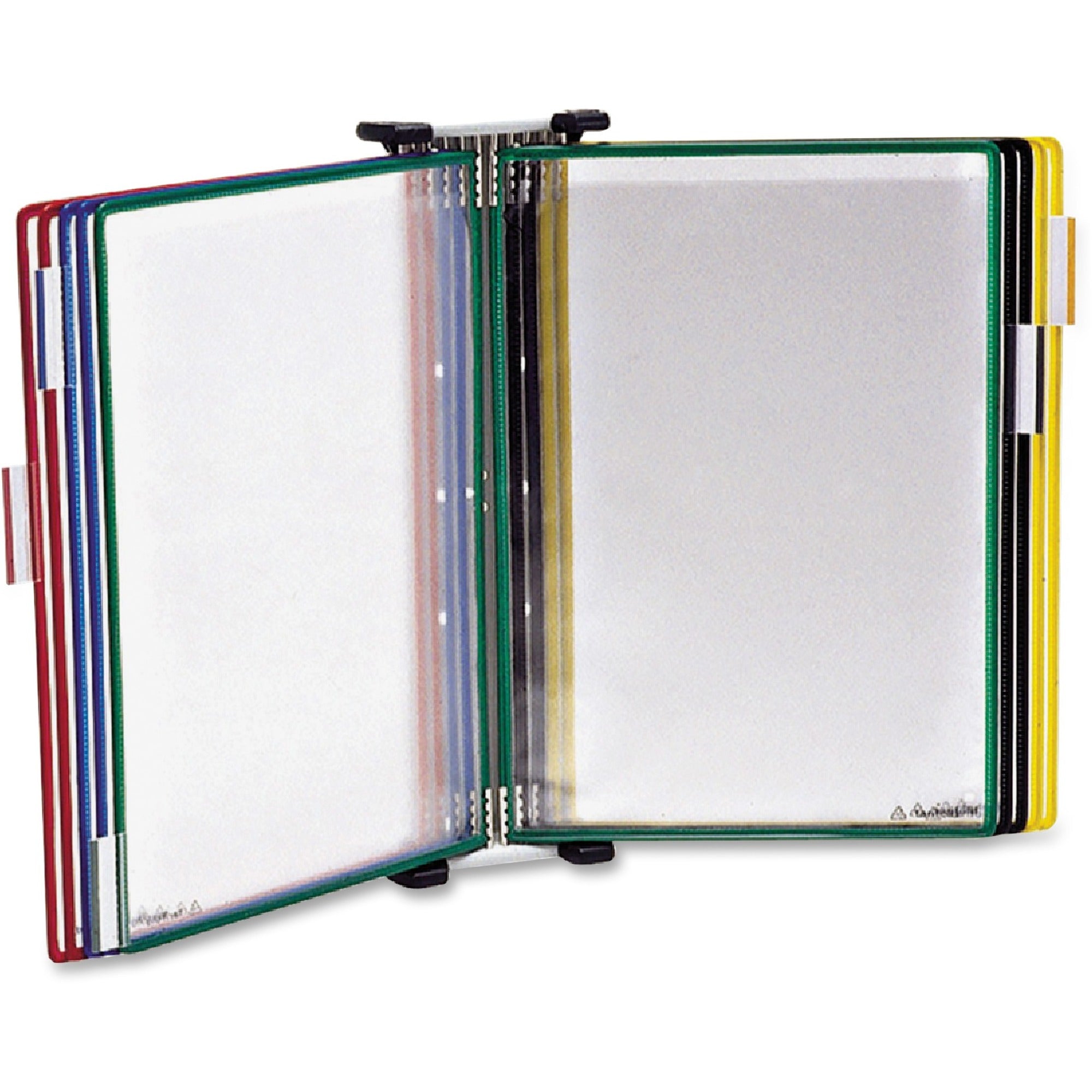 10 Panels - Support Letter 8.50" x 11" Media - Wire-reinforced - Assorted - Metal - 1 Each
