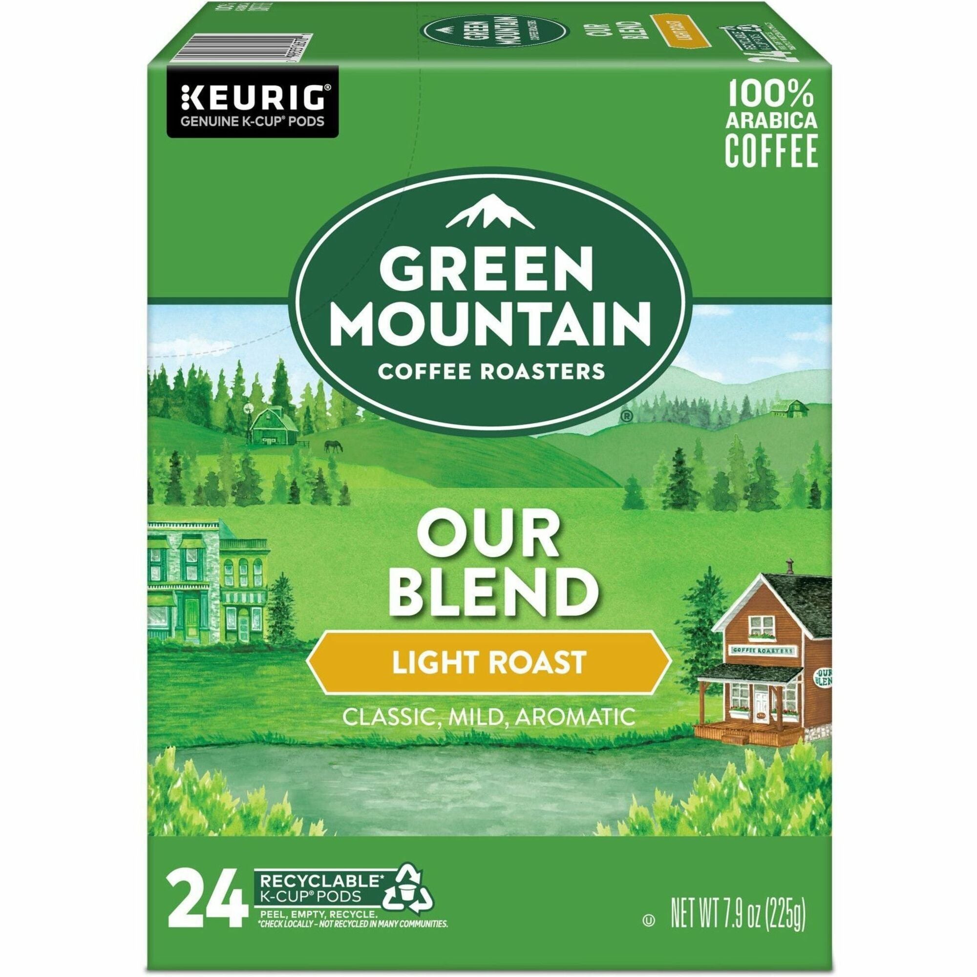 Compatible with Keurig Brewer - American - Light - K-Cup, Pod - Our Blend - Kosher - 24 / Box