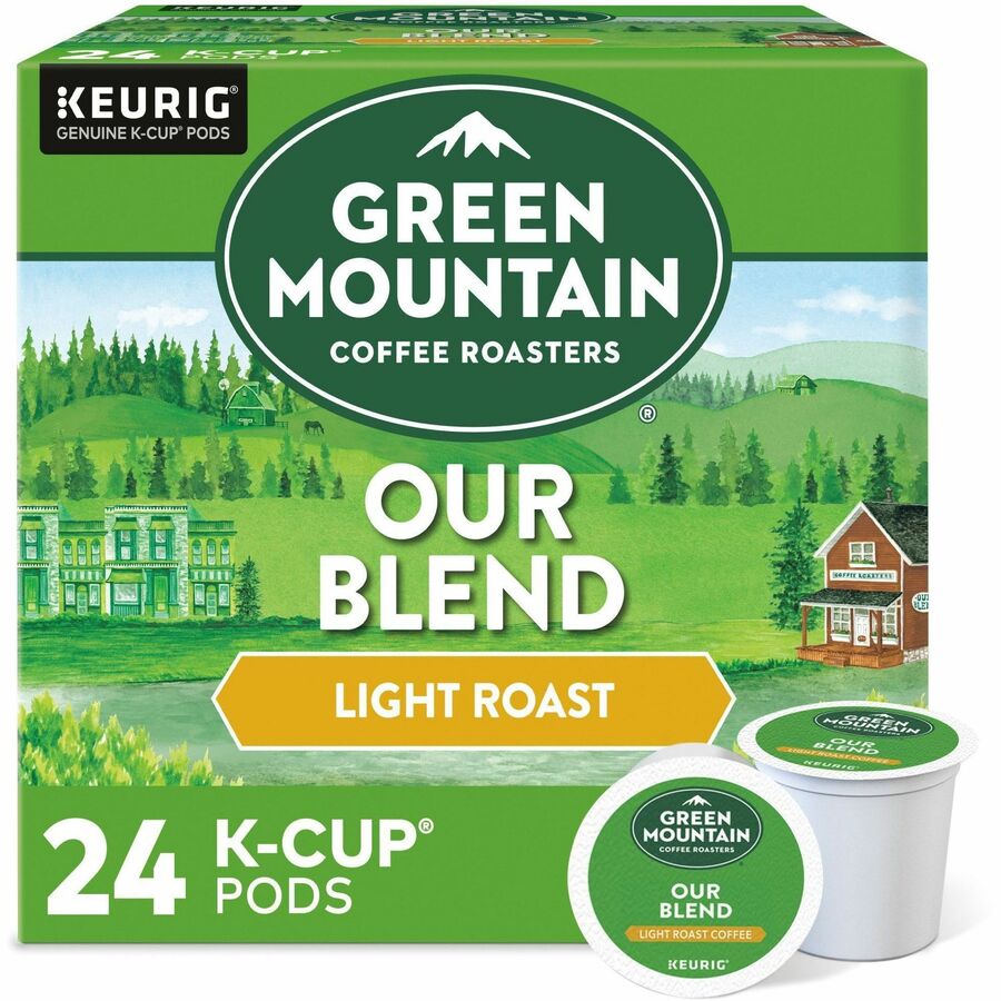 Compatible with Keurig Brewer - American - Light - K-Cup, Pod - Our Blend - Kosher - 24 / Box