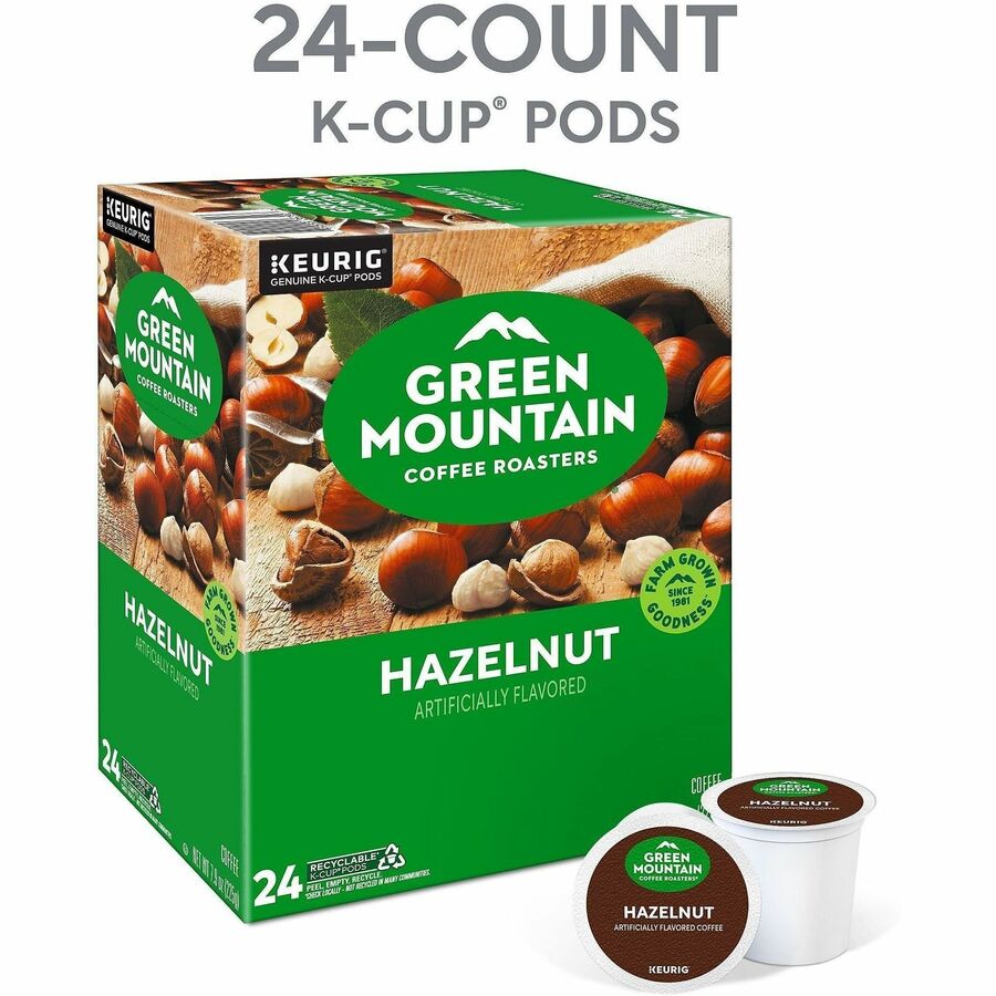 Compatible with Keurig Brewer - Regular - Light - K-Cup, Pod - Kosher - 24 / Box
