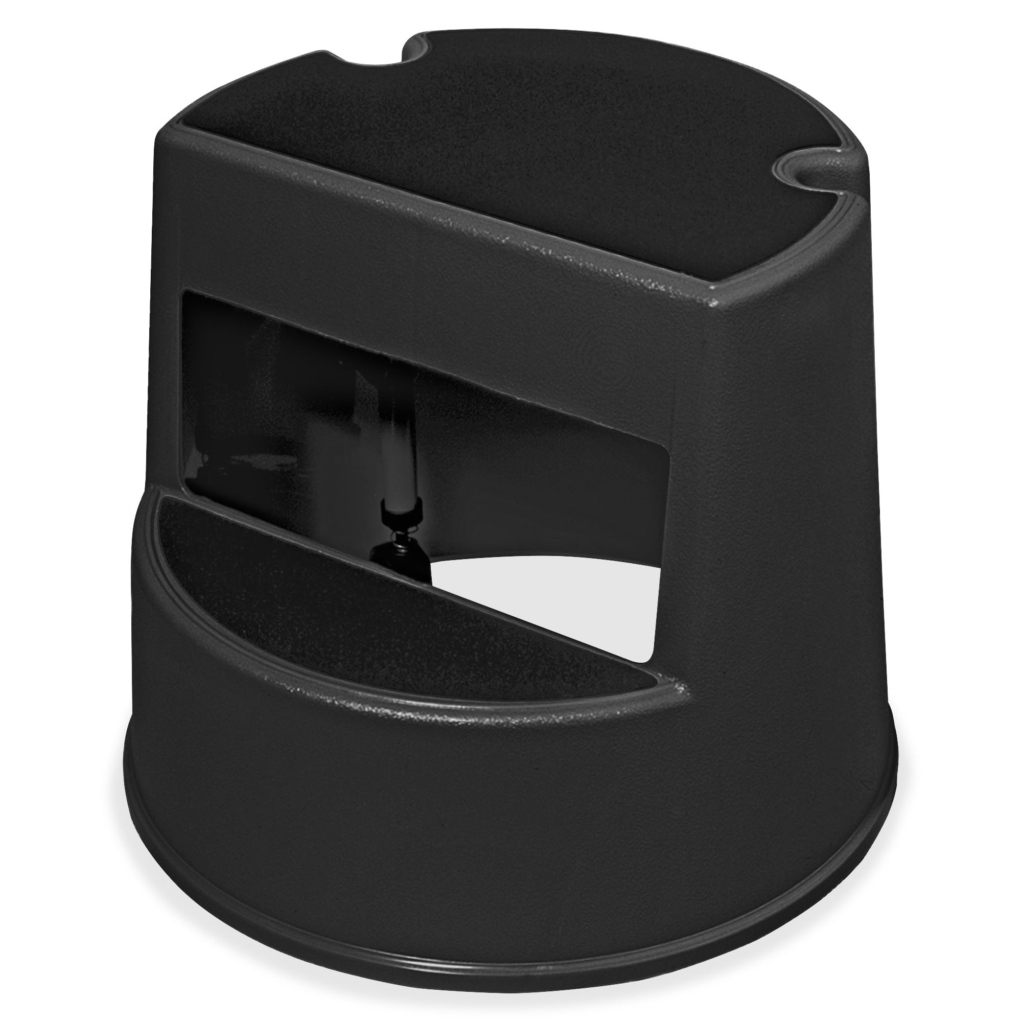Rubbermaid Commercial Mobile Two-Step Stepstool - 350 lb Load Capacity - 16" Width x 16" Depth x 13" Height - Black