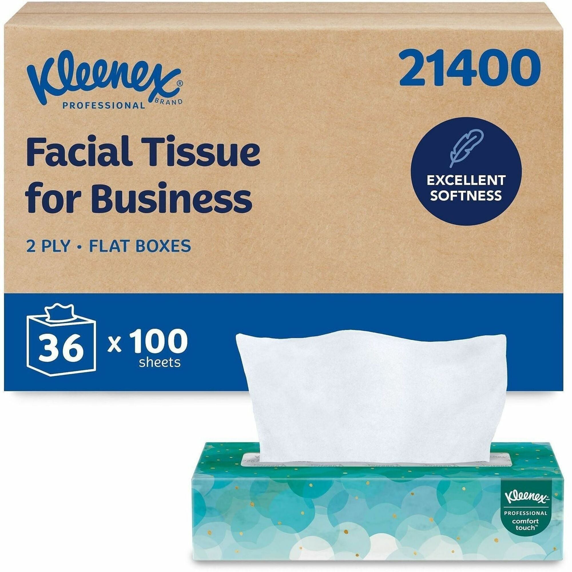 2 Ply - White - 1 Carton
