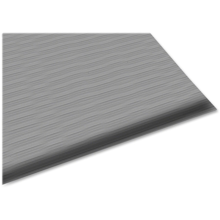 Guardian Floor Protection Air Step Antifatigue Mats - Indoor - 24" Length x 36" Width x 0.370" Thickness - Polycarbonate - Black - 1 Each