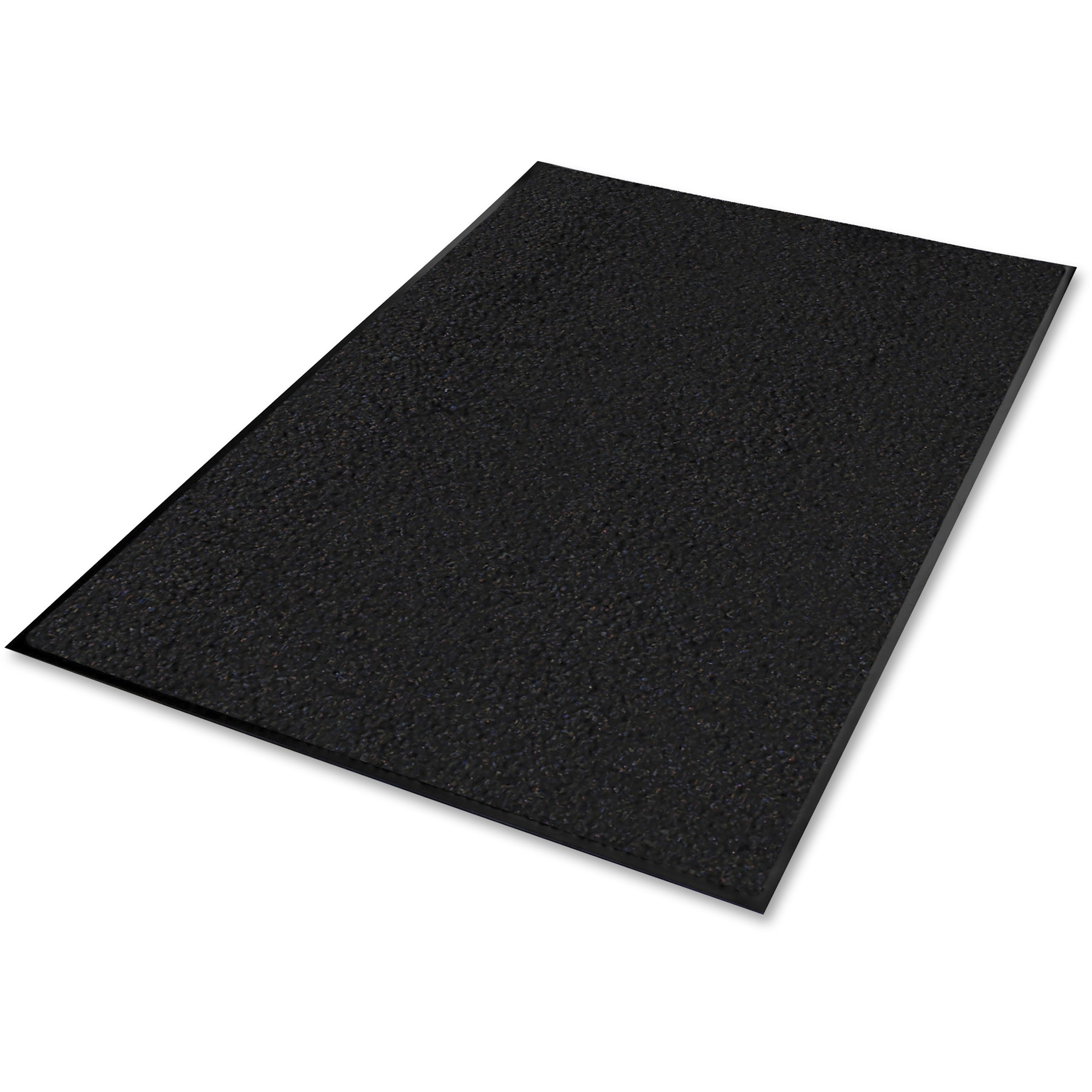 Indoor - 72" Length x 48" Width x 0.370" Thickness - Polypropylene - Black - 1 Each