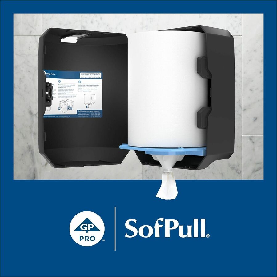 1 Ply - 12" Width x 7.80" Length - 225 Sheets/Roll - White/ - 8 / Carton