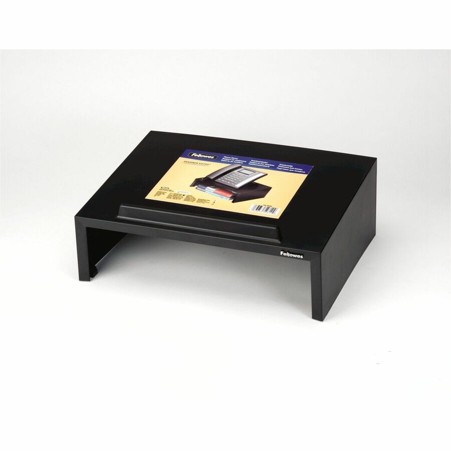 4.38" Height x 13" Width x 9.13" Depth - Pearl, Black - Storage Space