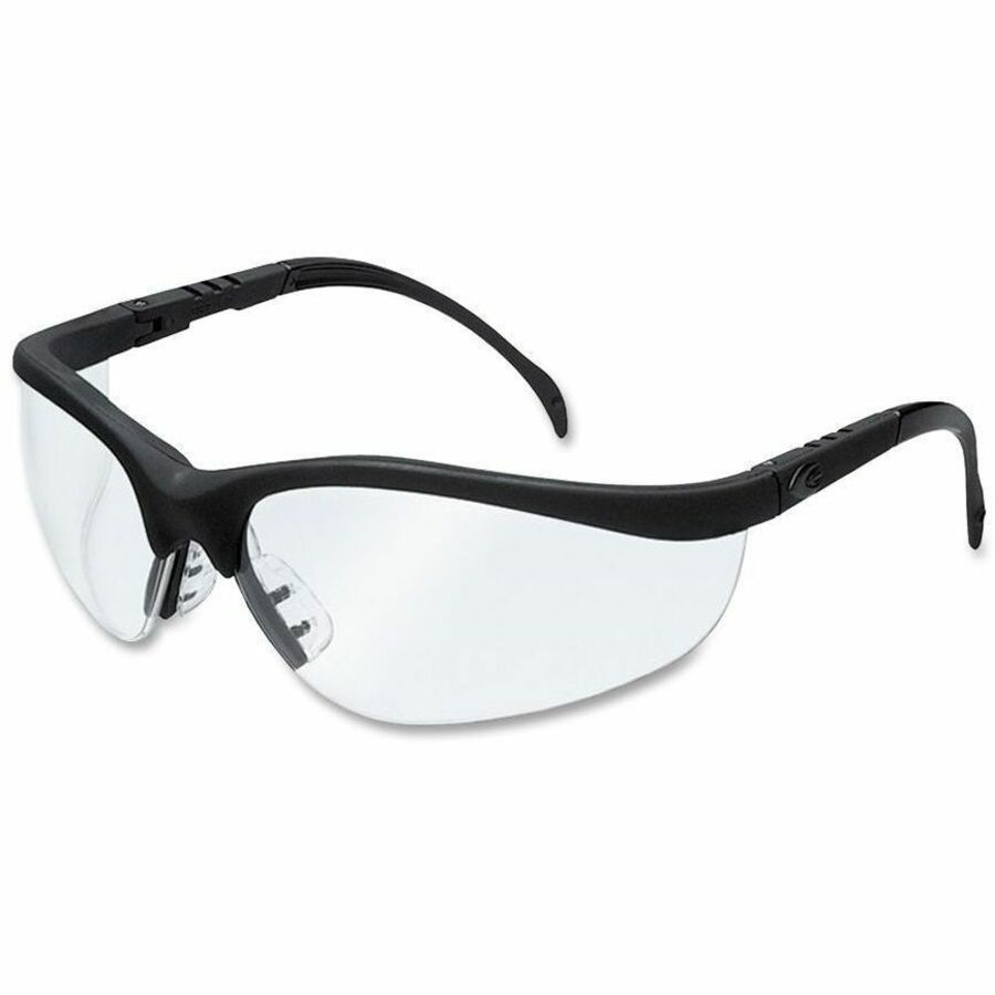 Ultraviolet Protection - Clear Lens - Matte Black Frame - Lightweight - 1 Each