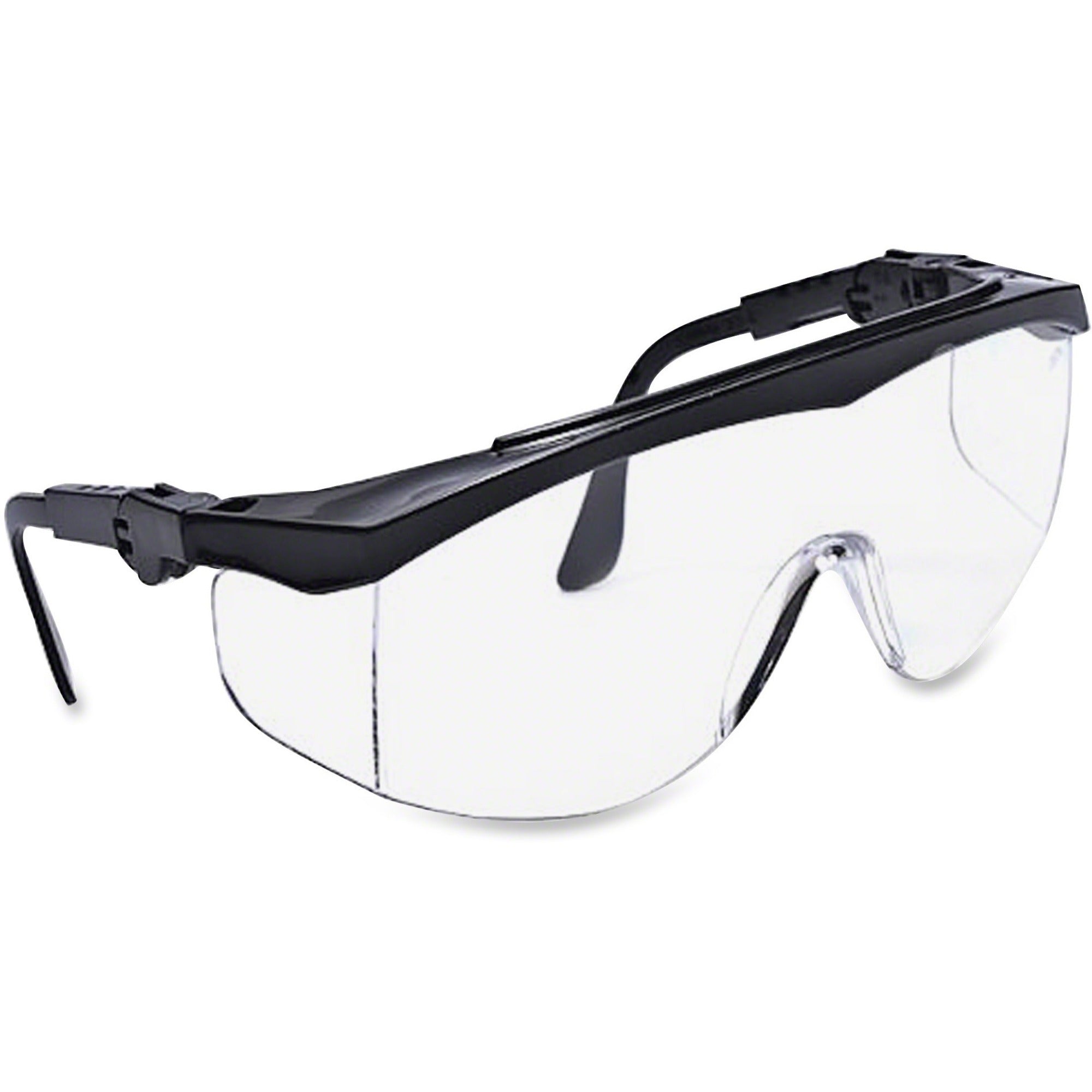 Ultraviolet Protection - Clear - Black Frame - Adjustable - 12 / Box