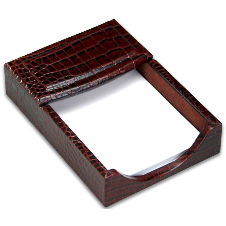 Dacasso Embossed Leather Desk Set, Seven-Piece, 1 Each