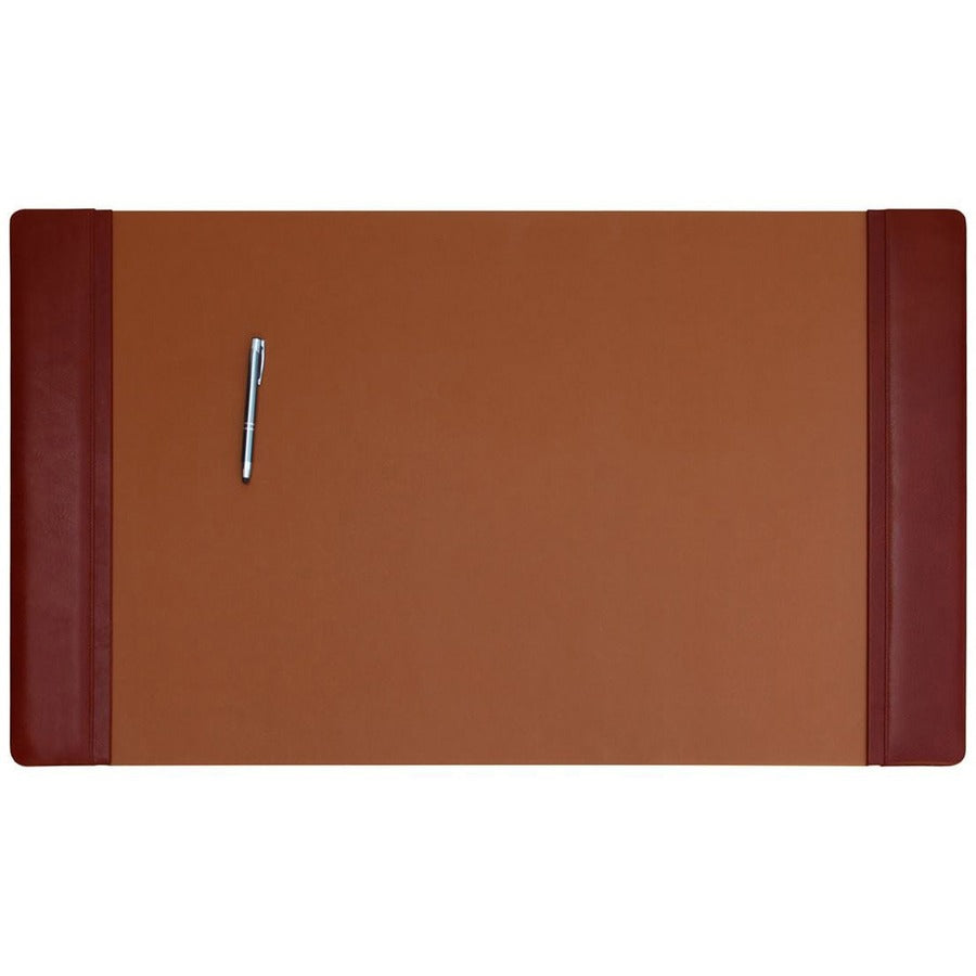 Dacasso Mocha Leather 3-Piece Desk Pad Kit