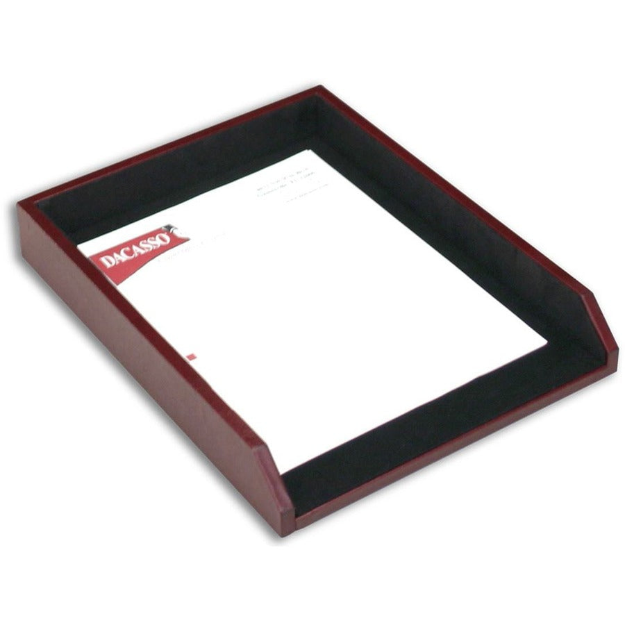 Dacasso Two-Toned Leather 8-Piece Desk Pad Kit